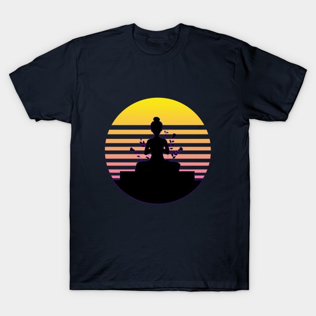 yoga T-Shirt by khalid12